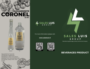 Brochure ba bebidas husi Sales Luis Group