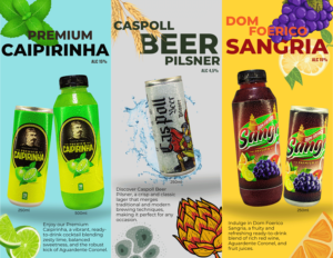 Brochure ba bebidas husi Sales Luis Group